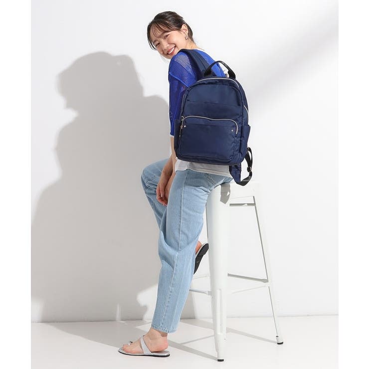 【撥水】整理整頓できちゃうリュック【低反発ショルダー】 | SHOO・LA・RUE | 詳細画像6 