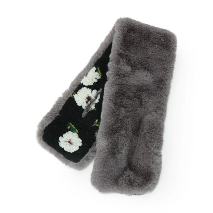 リバーシブルフラワーファーティペット | SHOO・LA・RUE | 詳細画像3 