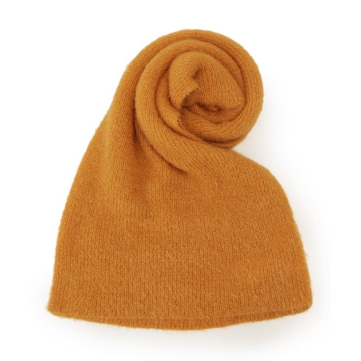 オレンジ(066) | ゆる編みニットマフラー | SHOO・LA・RUE