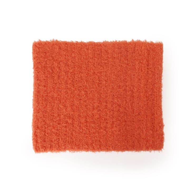 オレンジ(066) | プードル風ニットスヌード | SHOO・LA・RUE