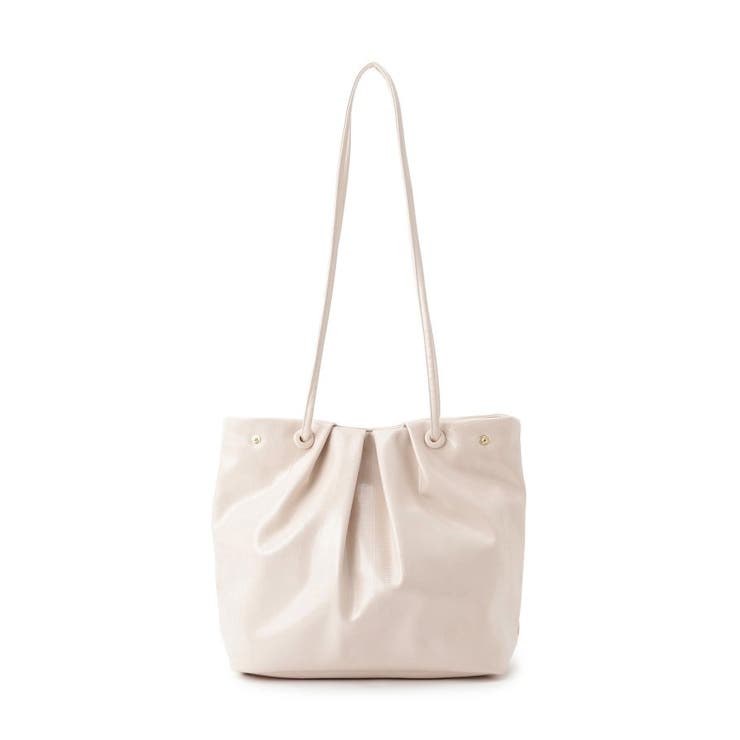 イールレザー風サイドスナップトートバッグ | SHOO・LA・RUE | 詳細画像6 