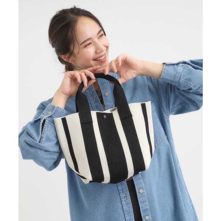 ニットランチトートバッグ | SHOO・LA・RUE | 詳細画像1 