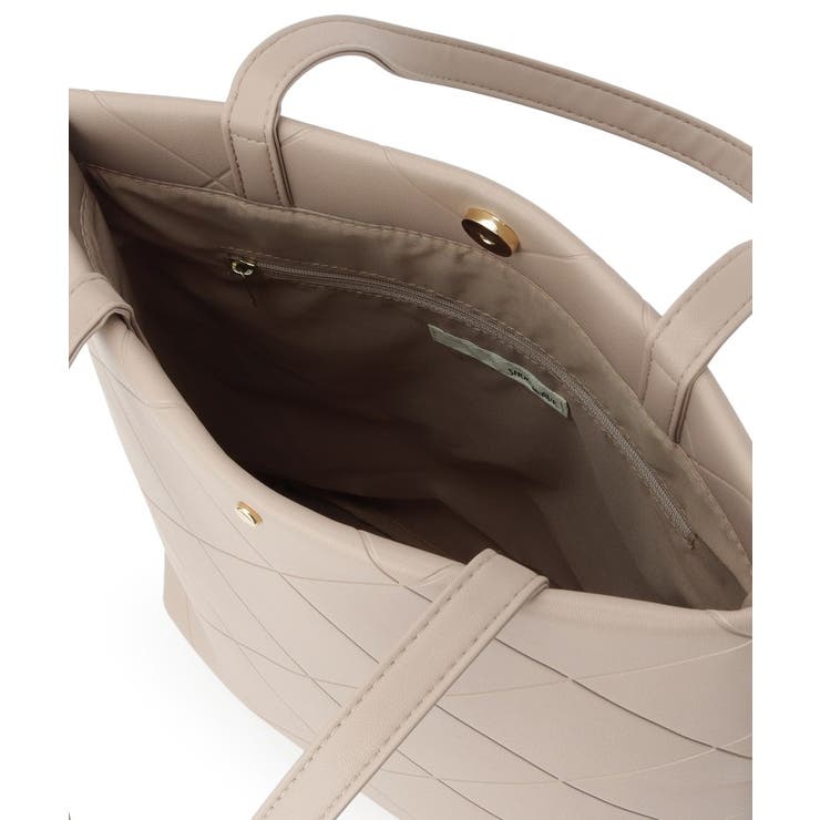 バイアスチェック型押しトートバッグ | SHOO・LA・RUE | 詳細画像15 