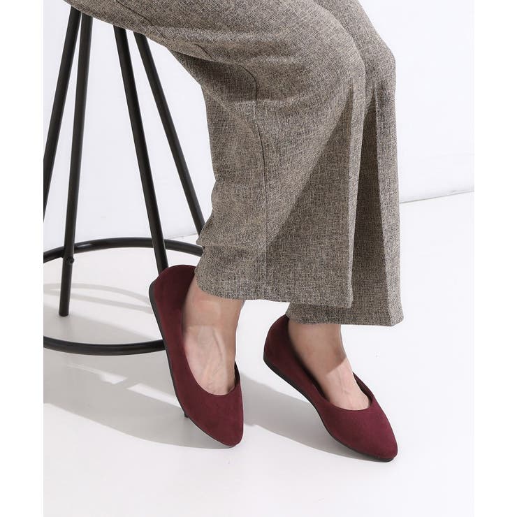 ラクチン フラットパンプス | SHOO・LA・RUE | 詳細画像1 