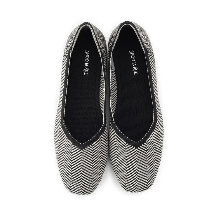 【22.5cm-24.5cm】洗えてさらさらニットパンプス | SHOO・LA・RUE | 詳細画像5 