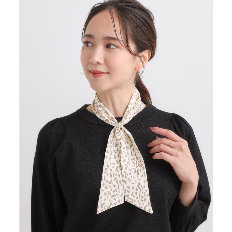 リング付帽スカーフ | SHOO・LA・RUE | 詳細画像1 