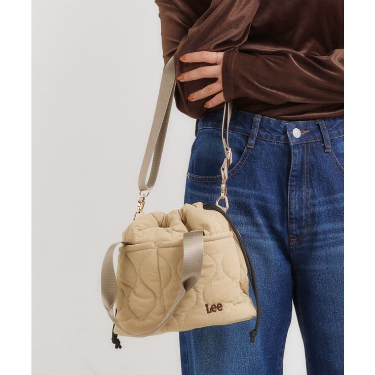 【Lee別注】巾着ショルダーバッグ | SHOO・LA・RUE | 詳細画像6 