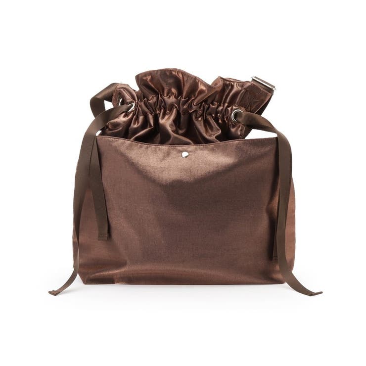 シャイニー生地巾着ショルダーバッグ | SHOO・LA・RUE | 詳細画像10 