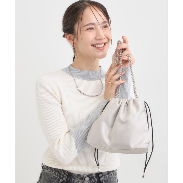 シルバー(006) | チェーンミニショルダーバッグ | SHOO・LA・RUE