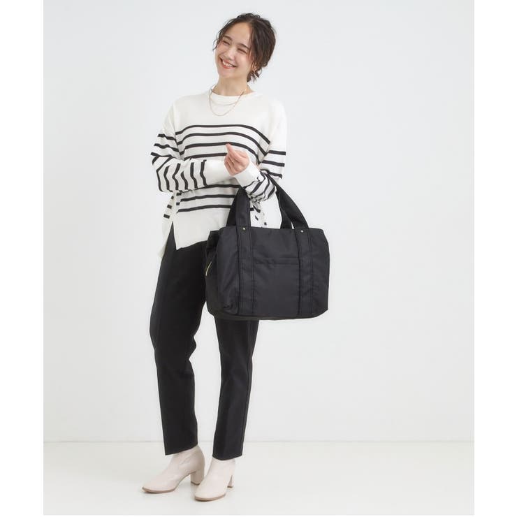 【撥水】両あおりビッグトートバッグ【2WAY】 | SHOO・LA・RUE | 詳細画像2 