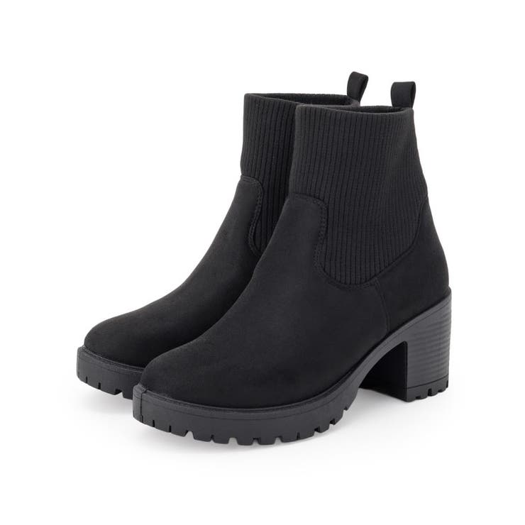 ヒールアップ はきぐちニットブーツ | SHOO・LA・RUE | 詳細画像2 