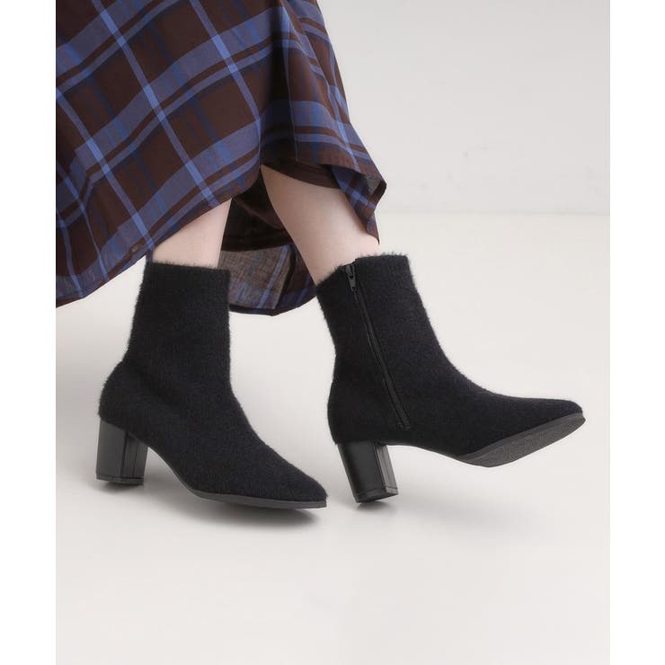 起毛ニットブーツ | SHOO・LA・RUE | 詳細画像1 