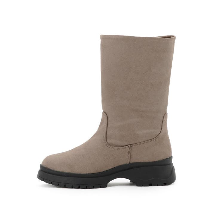 フェイクスェードミドルブーツ | SHOO・LA・RUE | 詳細画像3 