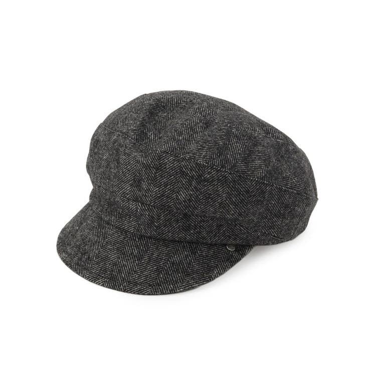 ブラック(019) | ヘリンボーンキャスケット | SHOO・LA・RUE