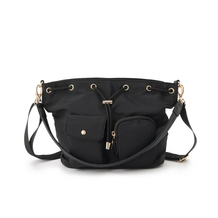 【撥水】2WAY巾着ショルダーバッグ | SHOO・LA・RUE | 詳細画像7 