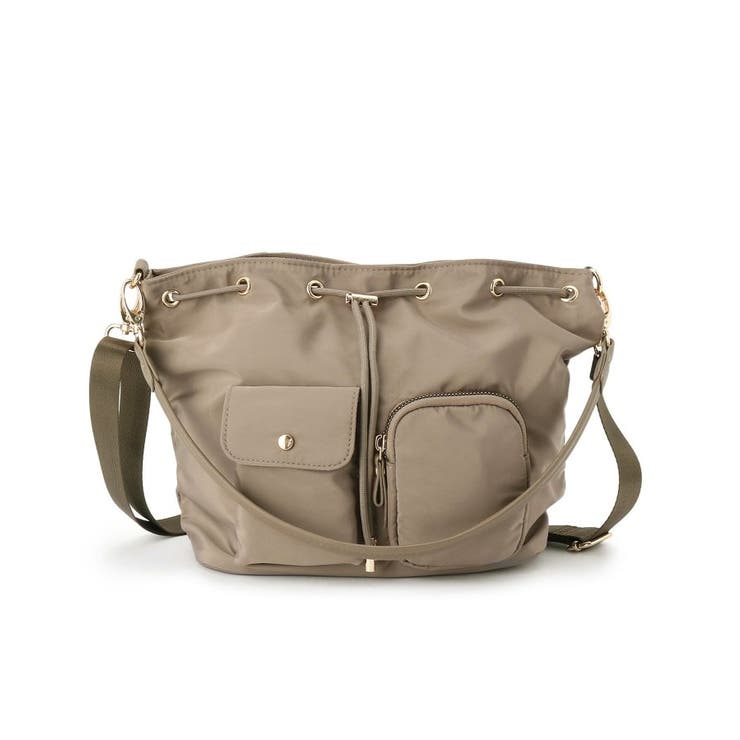 【撥水】2WAY巾着ショルダーバッグ | SHOO・LA・RUE | 詳細画像8 