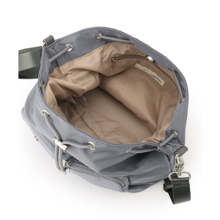 【撥水】2WAY巾着ショルダーバッグ | SHOO・LA・RUE | 詳細画像15 