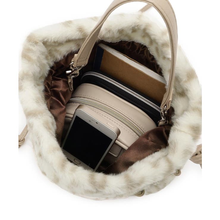 フェイクファー巾着ショルダーバッグ | SHOO・LA・RUE | 詳細画像20 