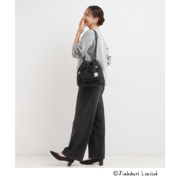 【撥水】巾着ショルダーバッグ【Jimbobart】 | SHOO・LA・RUE | 詳細画像4 