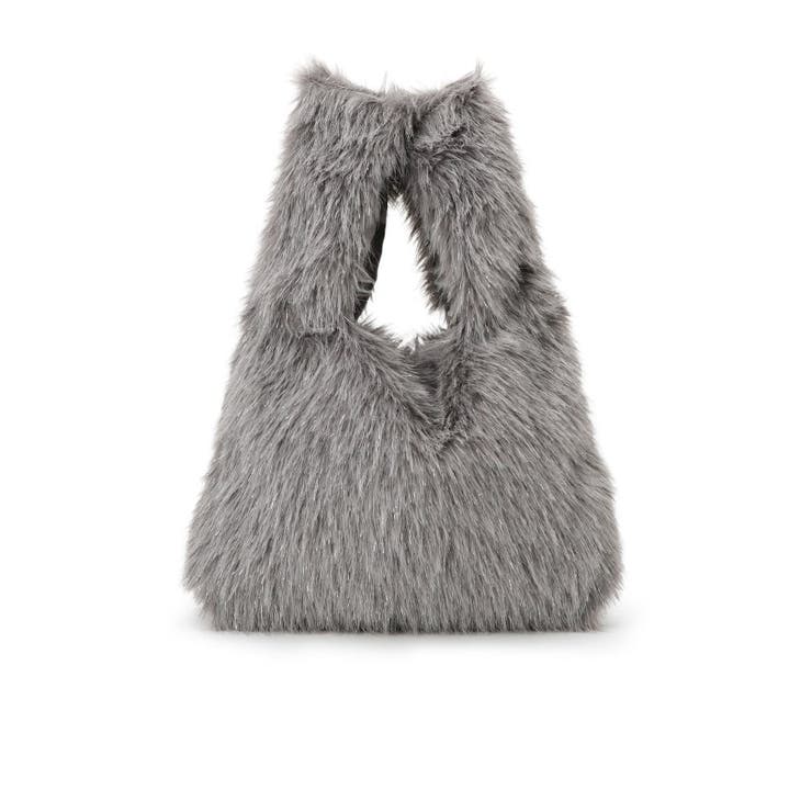 ラメ入りファートートバッグ | SHOO・LA・RUE | 詳細画像8 