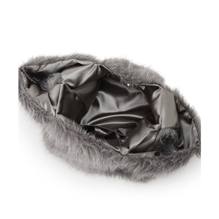 ラメ入りファートートバッグ | SHOO・LA・RUE | 詳細画像15 