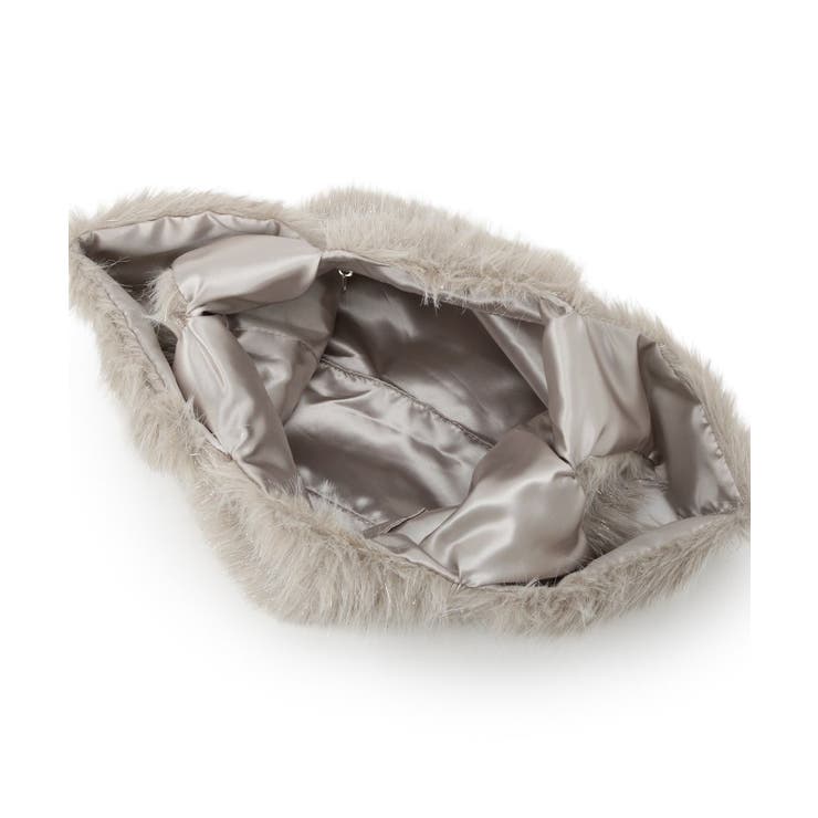 ラメ入りファートートバッグ | SHOO・LA・RUE | 詳細画像13 