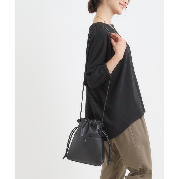 スクエア巾着ショルダーバッグ | SHOO・LA・RUE | 詳細画像5 