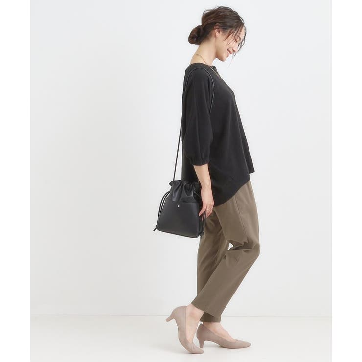 スクエア巾着ショルダーバッグ | SHOO・LA・RUE | 詳細画像6 