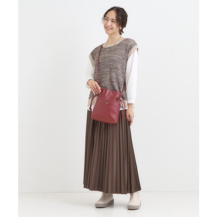 スクエア巾着ショルダーバッグ | SHOO・LA・RUE | 詳細画像8 