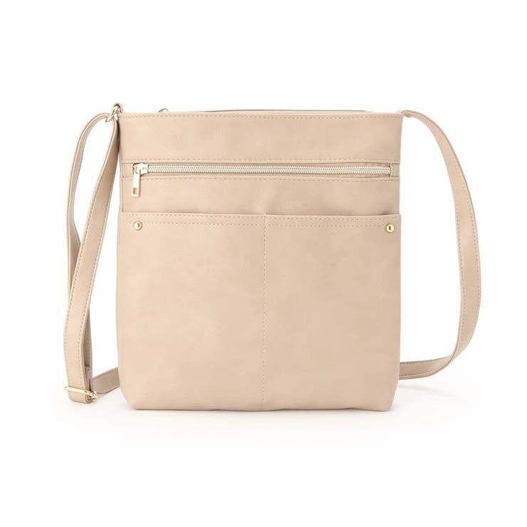 スマートながらしっかり入る アオリポケットが魅力のショルダーバッグ | SHOO・LA・RUE | 詳細画像12 