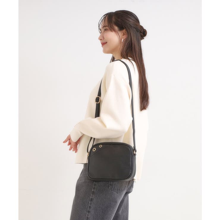 ハトメボックスショルダーバッグ | SHOO・LA・RUE | 詳細画像1 