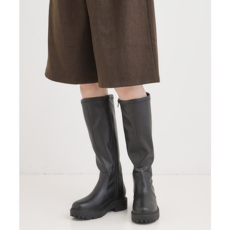 ストレッチロングブーツ | SHOO・LA・RUE | 詳細画像1 