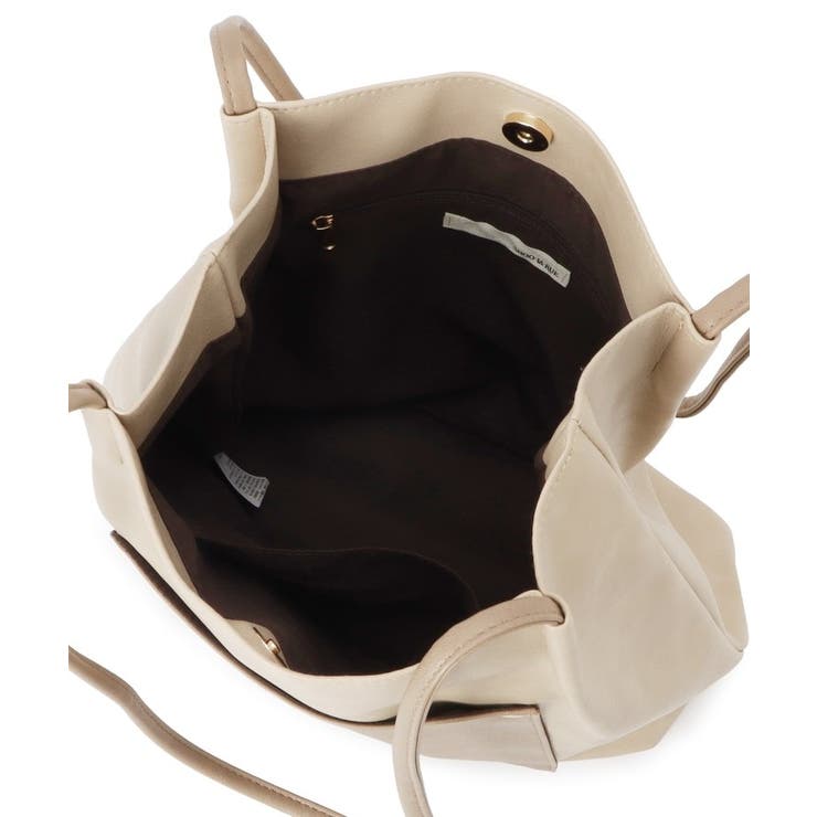 つや合皮つまみハンドルトートバッグ | SHOO・LA・RUE | 詳細画像25 