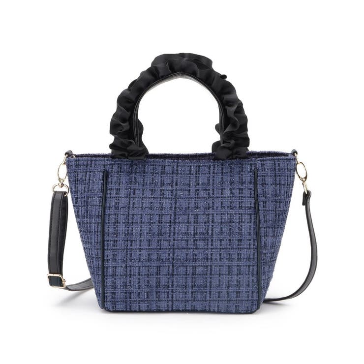 フリルハンドルツイードトートバッグ | SHOO・LA・RUE | 詳細画像8 