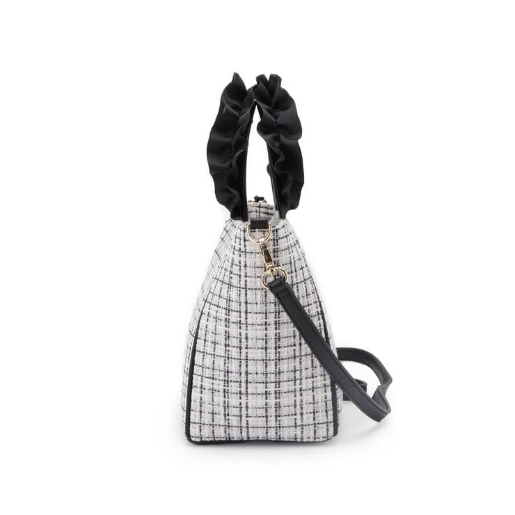 フリルハンドルツイードトートバッグ | SHOO・LA・RUE | 詳細画像10 