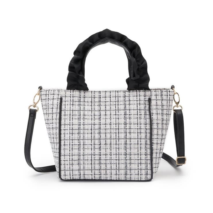 フリルハンドルツイードトートバッグ | SHOO・LA・RUE | 詳細画像11 