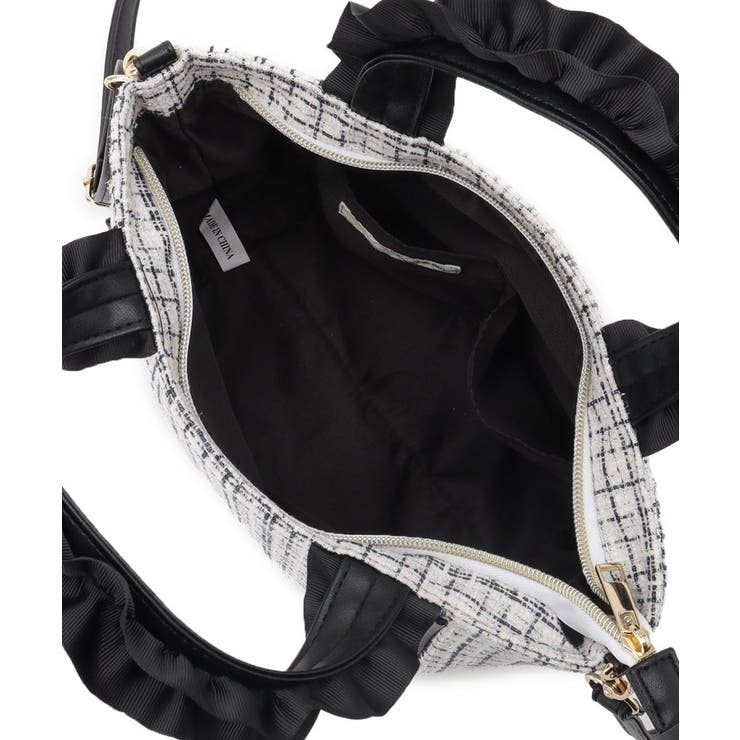 フリルハンドルツイードトートバッグ | SHOO・LA・RUE | 詳細画像13 