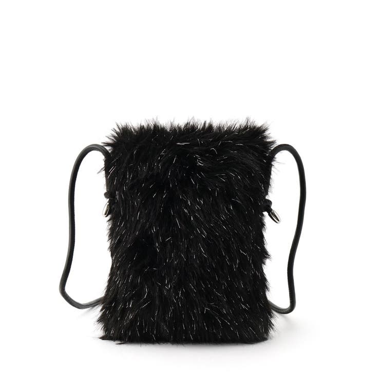 ラメ入りファーが目を惹く ミニショルダーバッグ | SHOO・LA・RUE | 詳細画像13 