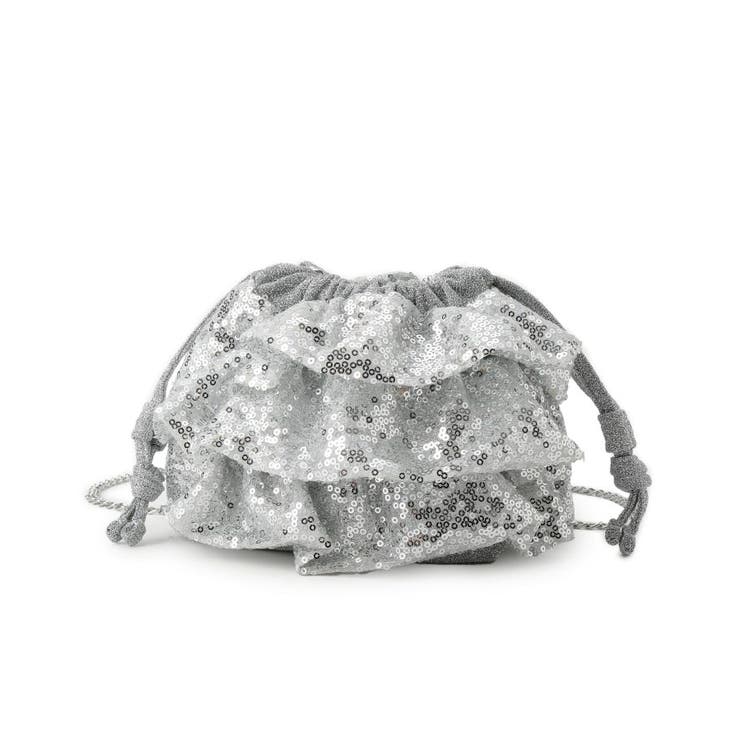 スパンコールフリル巾着ショルダーバッグ | SHOO・LA・RUE | 詳細画像9 