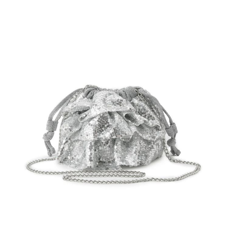 スパンコールフリル巾着ショルダーバッグ | SHOO・LA・RUE | 詳細画像11 