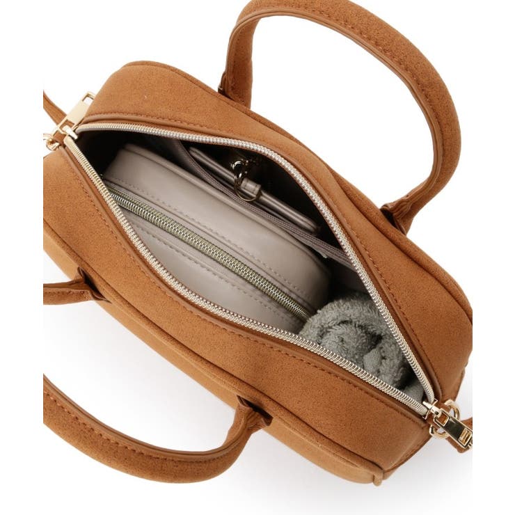 スエード調ボストンバッグ | SHOO・LA・RUE | 詳細画像12 