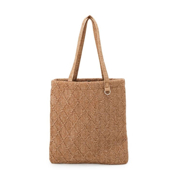 ラメ格子柄スクエアトートバッグ | SHOO・LA・RUE | 詳細画像8 