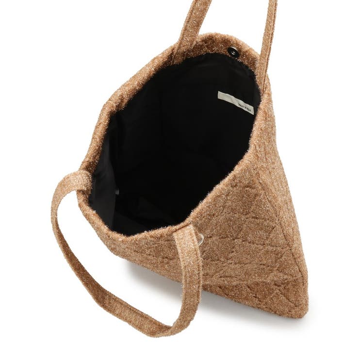 ラメ格子柄スクエアトートバッグ | SHOO・LA・RUE | 詳細画像15 