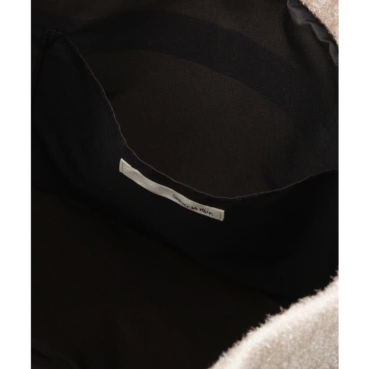 ラメ格子柄スクエアトートバッグ | SHOO・LA・RUE | 詳細画像17 