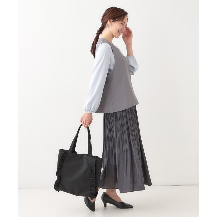 フリルトートバッグ | SHOO・LA・RUE | 詳細画像2 