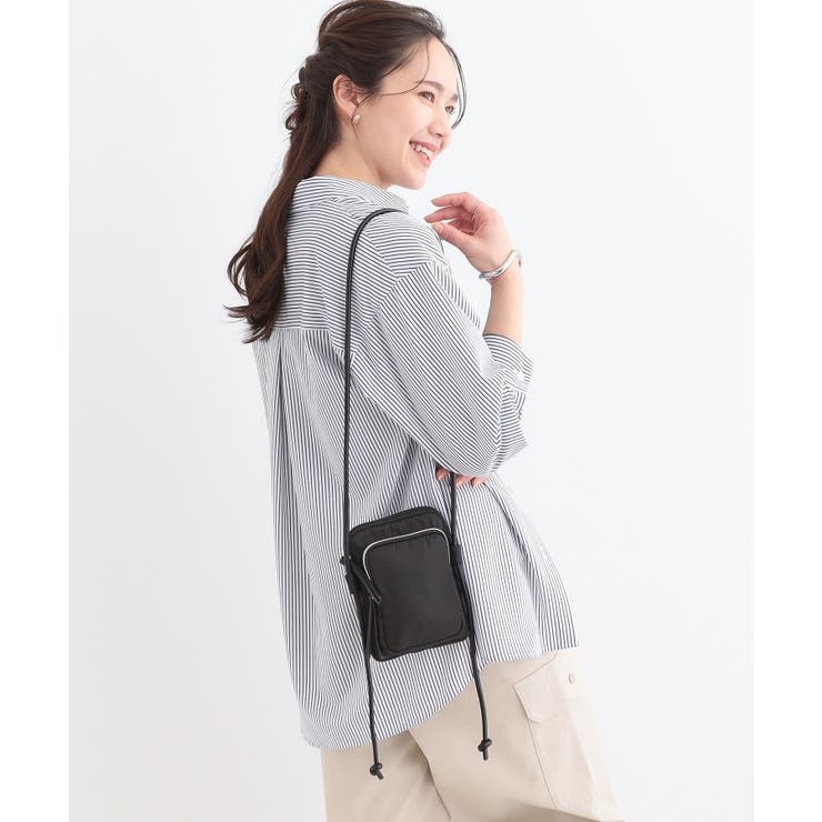 【撥水】立体ポケットミニショルダーバッグ | SHOO・LA・RUE | 詳細画像3 