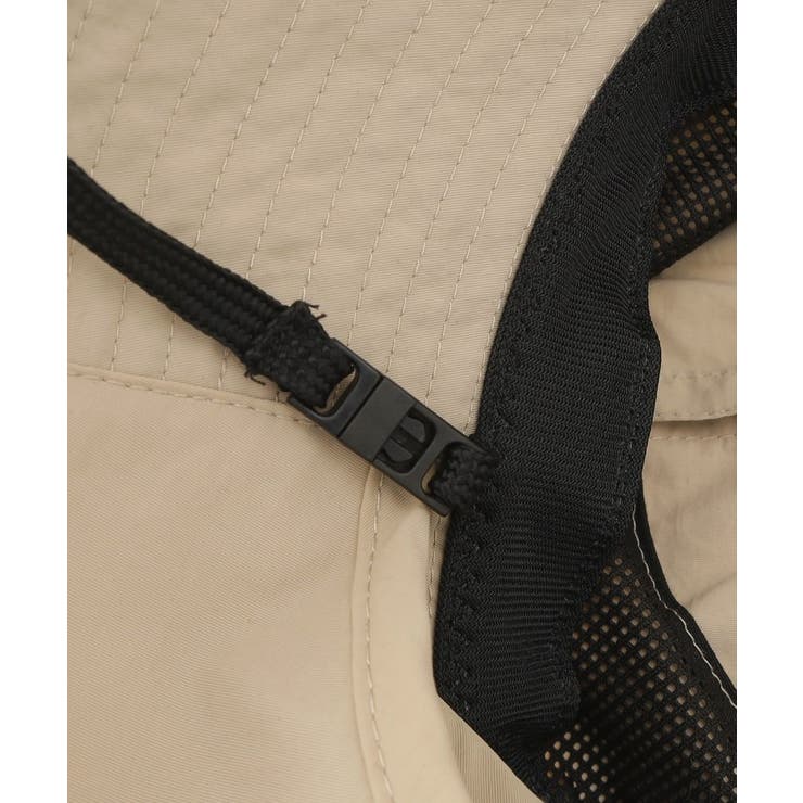 【撥水／UVカット】シェード付きポケッタブルハット【あご紐つき／サイズ調整】 | SHOO・LA・RUE | 詳細画像8 