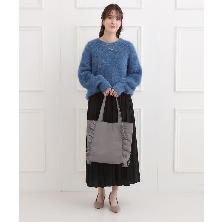 【セレモニー】フリルトートバッグ | SHOO・LA・RUE | 詳細画像2 