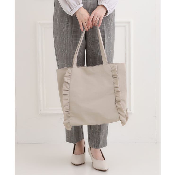 【セレモニー】フリルトートバッグ | SHOO・LA・RUE | 詳細画像5 