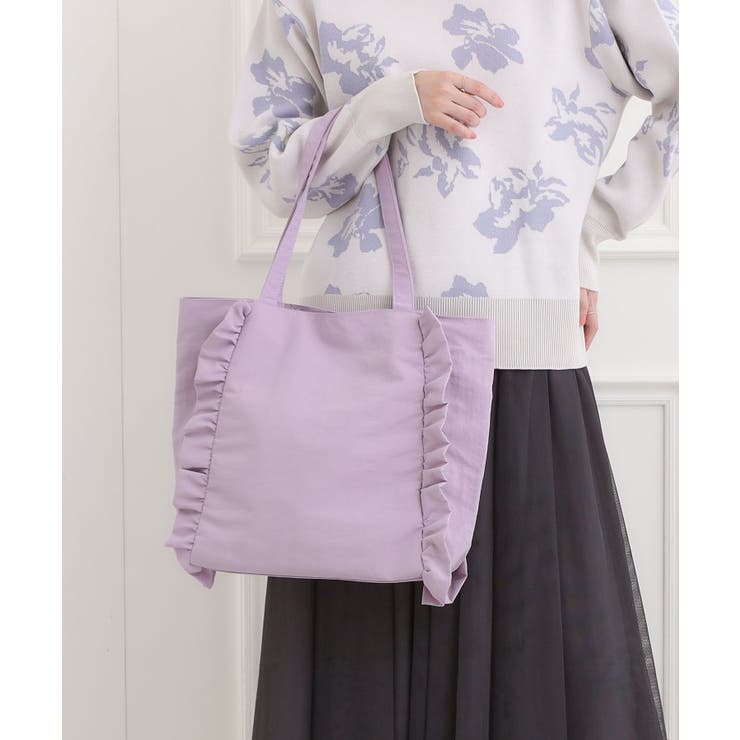 【セレモニー】フリルトートバッグ | SHOO・LA・RUE | 詳細画像7 